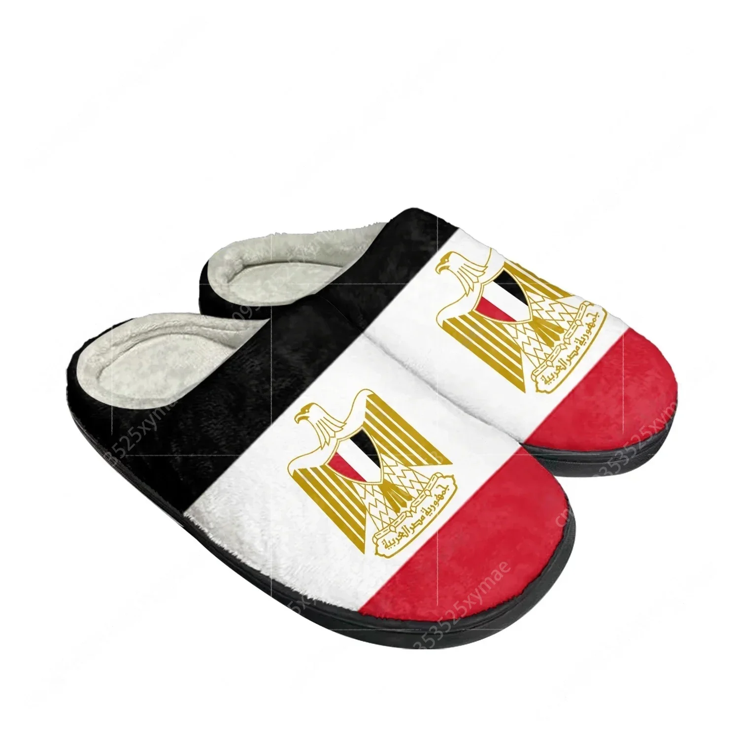 Women Shoes Egypt - Egyptian Flag Home Cotton Custom Slippers