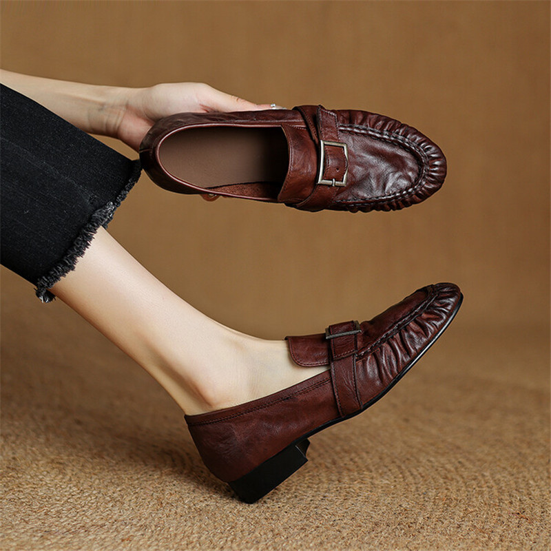 Women'S Shoes Everyday - New Autumn Genuine Leather Women Pumps