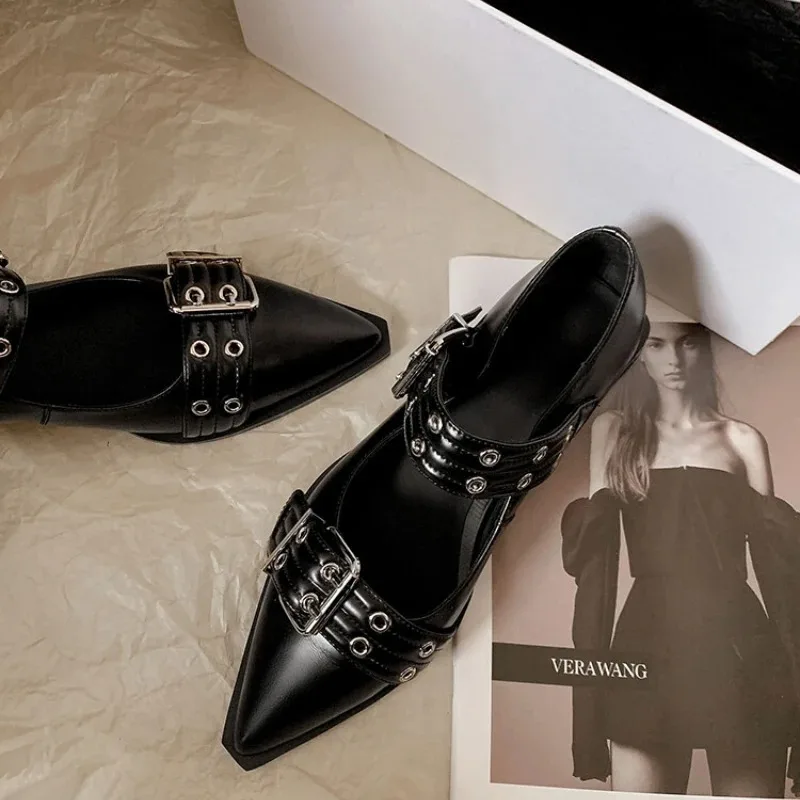 Mule Slip On - Women's Shoes Designer Luxury Low Heel