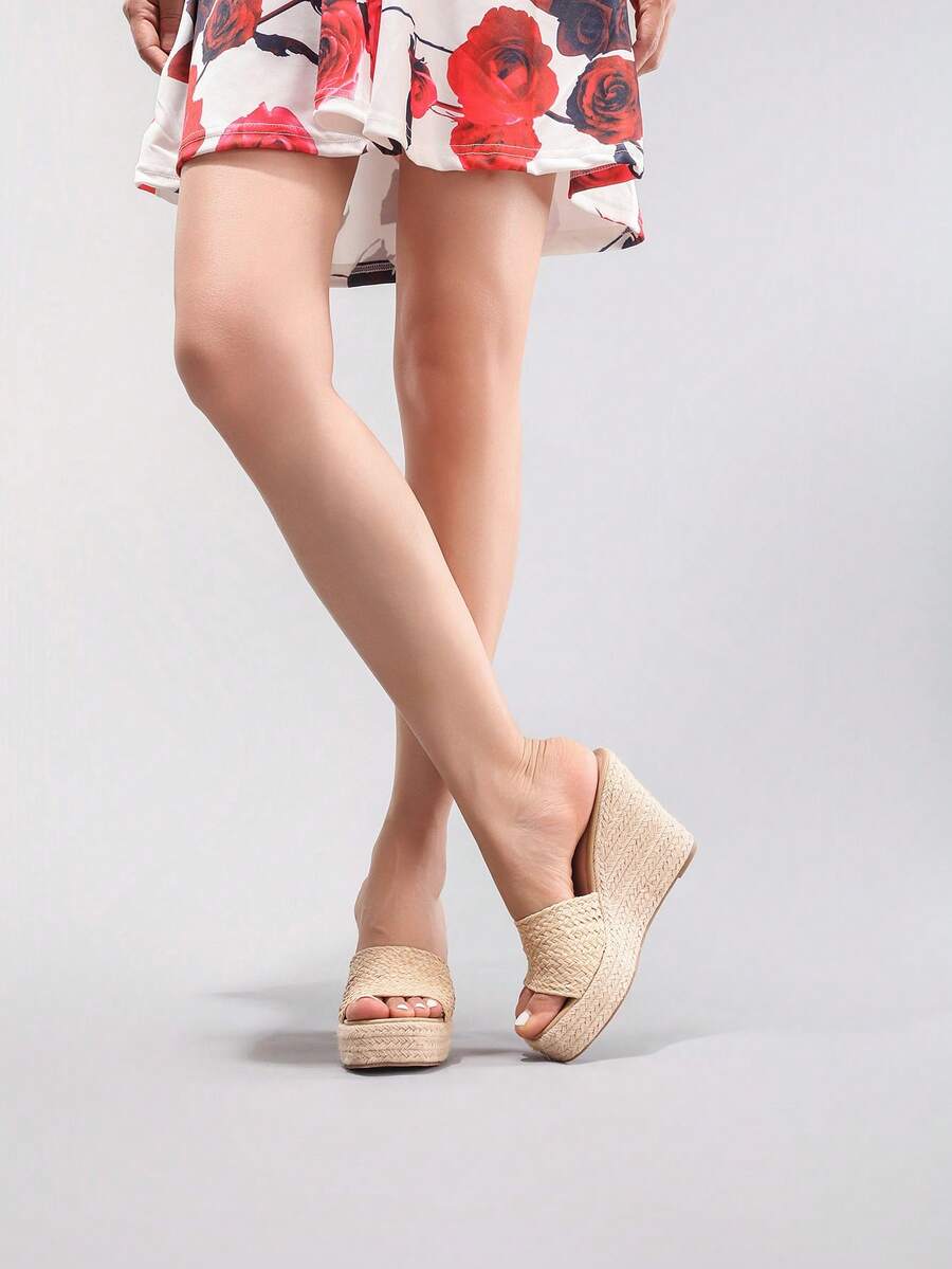 Women's Rope Platform Wedge Sa - Cork Wedge Sandal recension och pris