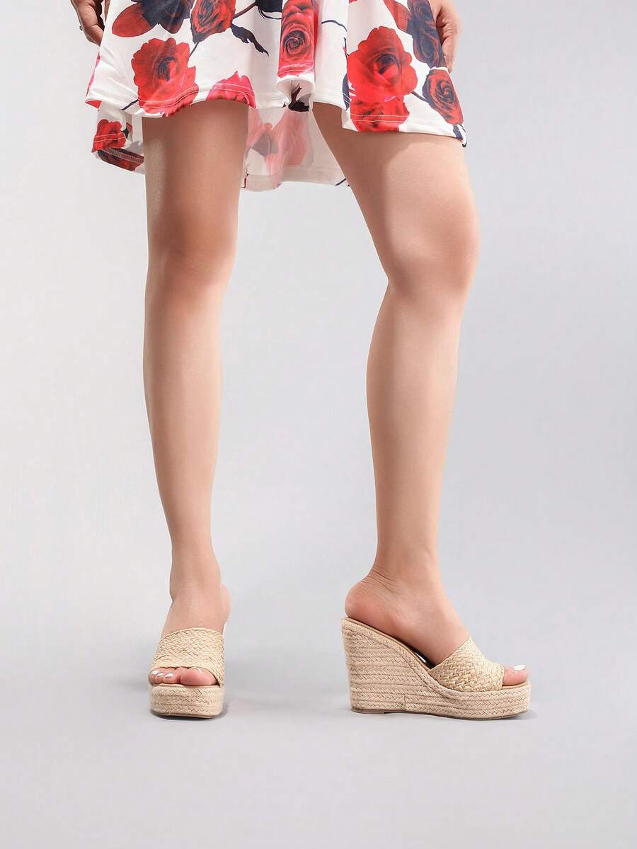 Women's Rope Platform Wedge Sa - Cork Wedge Sandal recension och pris