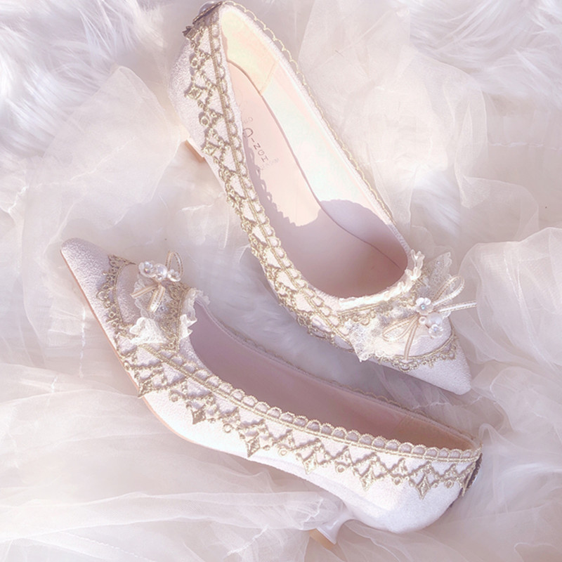 Lolita Court Style High Heel P - Court Heel Pointed recension och pris