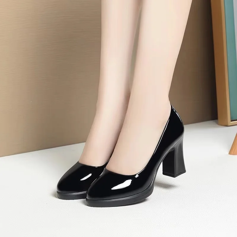 5cm 7cm Comfortable Breathable - Court Heel Pointed recension och pris