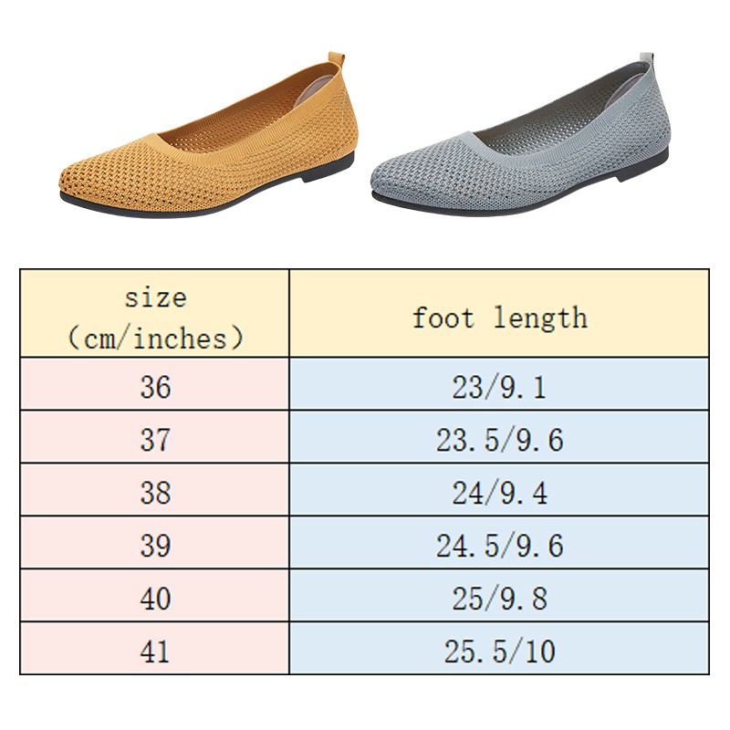 Women Flat Shoes Knitted Loafe - Loafer Flat Women recension och pris