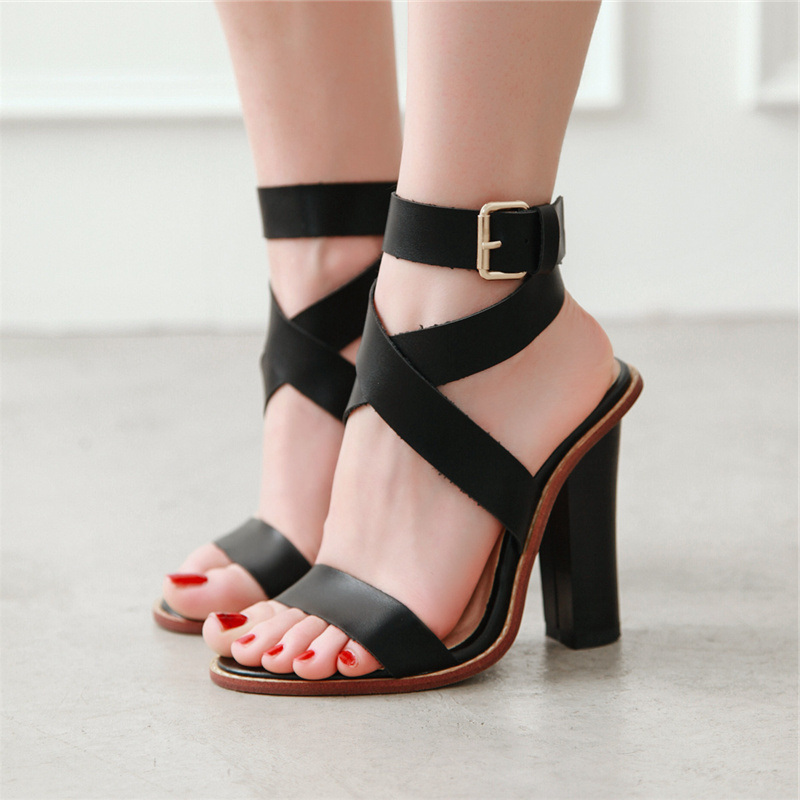 Women's Gladiator Sandals High - Ankle Strap Heels recension och pris