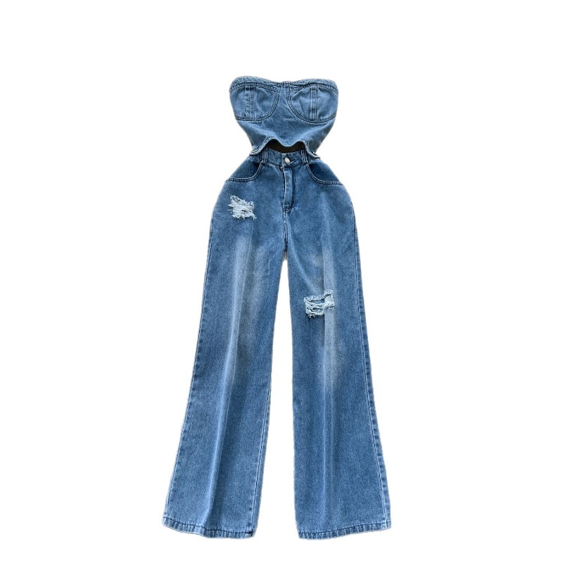 Denim Jumpsuits Women One Piec - Women Shoes Jeans recension och pris