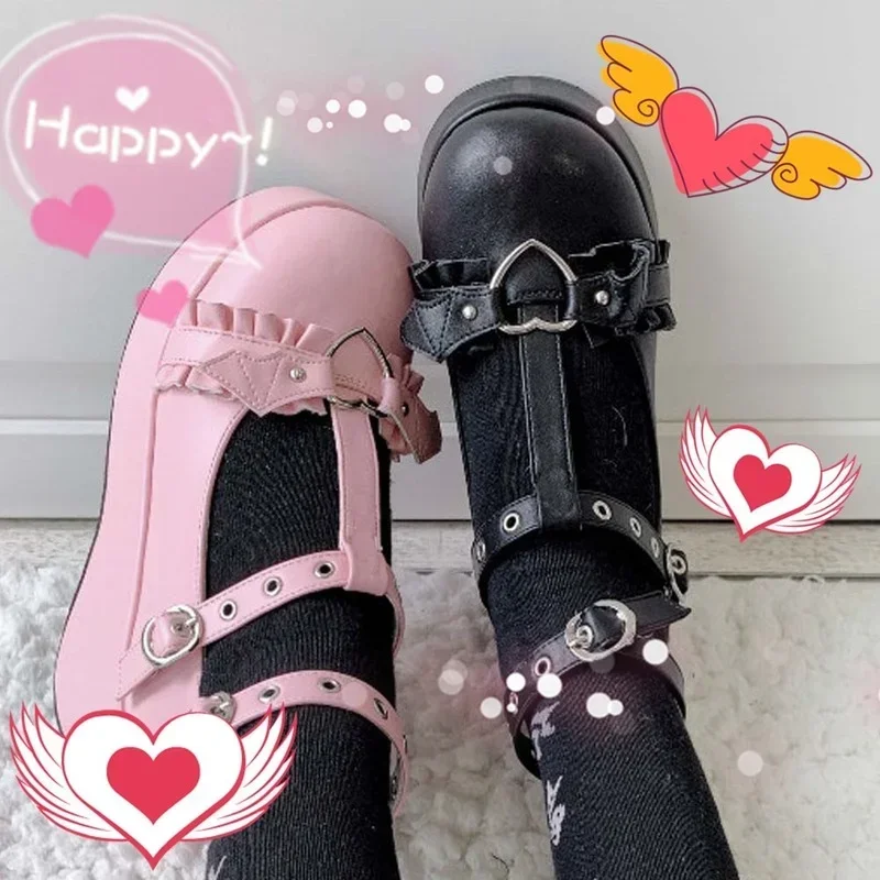 New Brand Girls Platform Wedge - Women Shoes Japanese Brand recension och pris