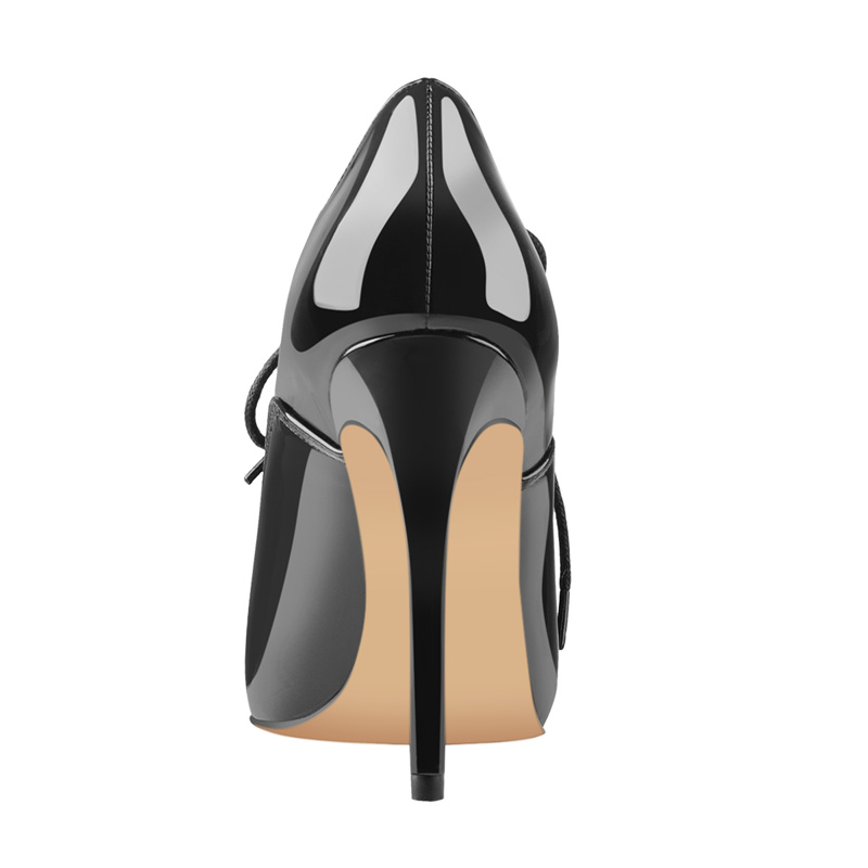Onlymaker Women Lace Up Vintag - Court Heel Pointed recension och pris