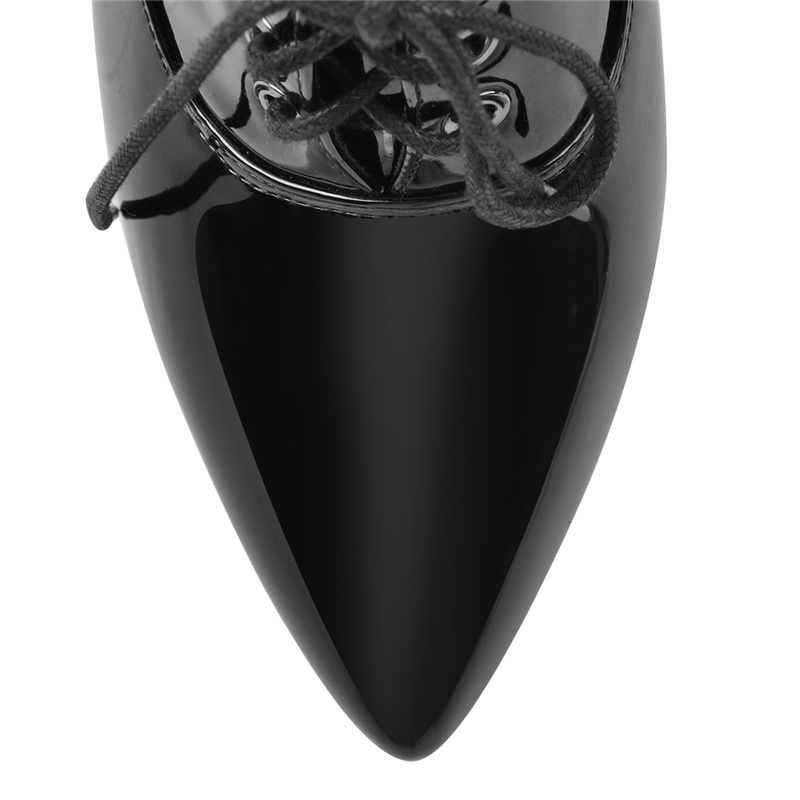 Onlymaker Women Lace Up Vintag - Court Heel Pointed recension och pris