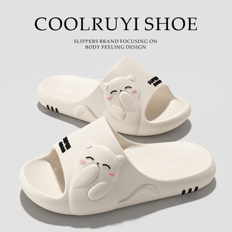 Couple Cartoon Cat Soft Sole S - Mule Slip On recension och pris
