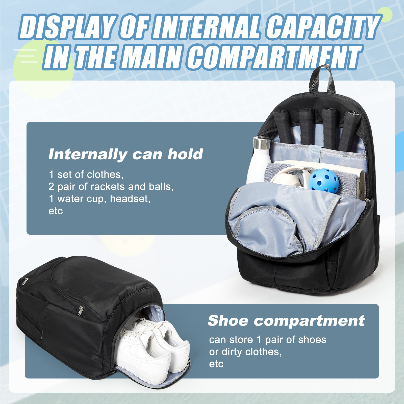 Tennis Bag Tennis Backpack 2 R - Women Shoes Casual recension och pris