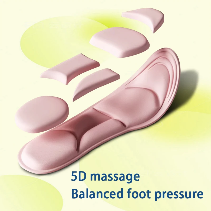 5D Memory Foam Insoles for Sho - Women'S Shoes Plantar Fasciitis recension och pris