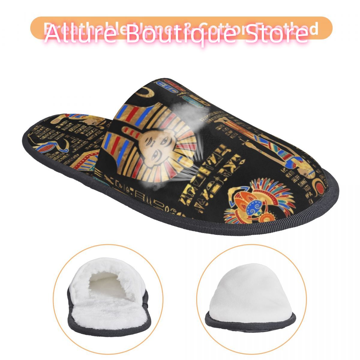 Egyptian Hieroglyphs And Deiti - Women Shoes Egypt recension och pris