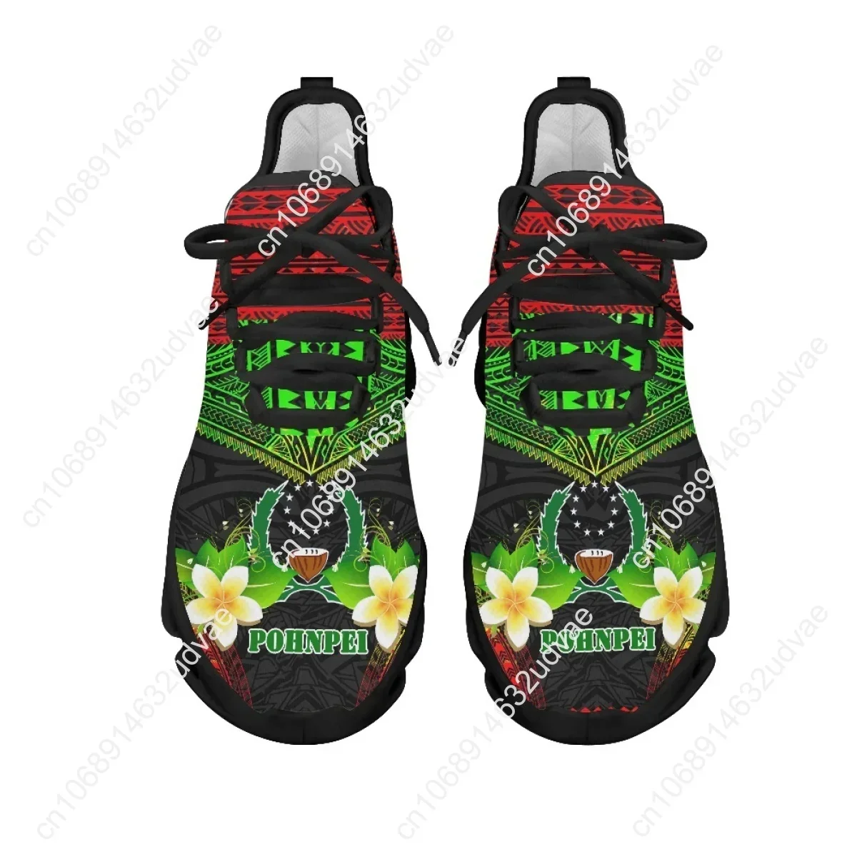 Polynesian Pohnpei Plumeria De - Women'S Shoes Casual Sneakers recension och pris