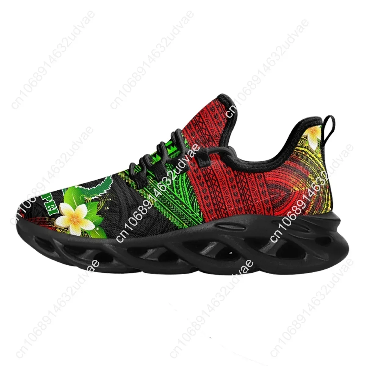 Polynesian Pohnpei Plumeria De - Women'S Shoes Casual Sneakers recension och pris
