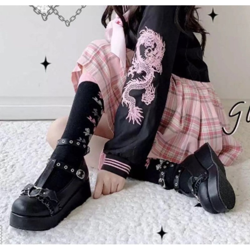 New Brand Girls Platform Wedge - Women Shoes Japanese Brand recension och pris