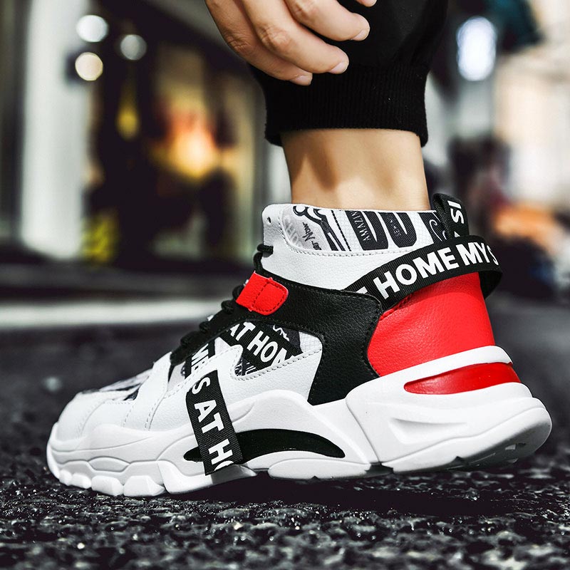 Large Size High Top Chunky Man - Women Shoes Japanese Brand recension och pris