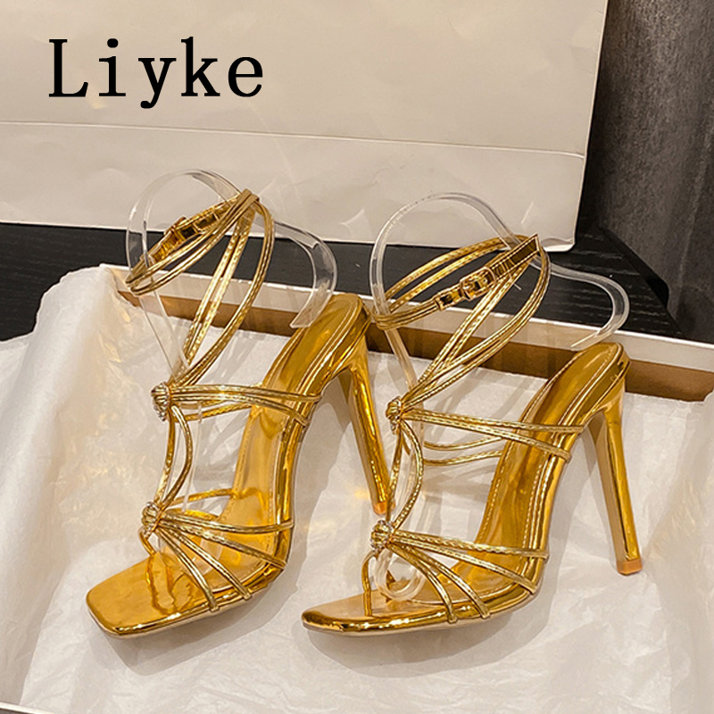 Liyke Summer Blue Denim Sandal - Women Shoes Jeans recension och pris