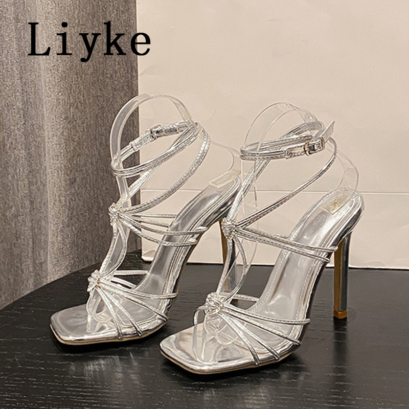 Liyke Summer Blue Denim Sandal - Women Shoes Jeans recension och pris
