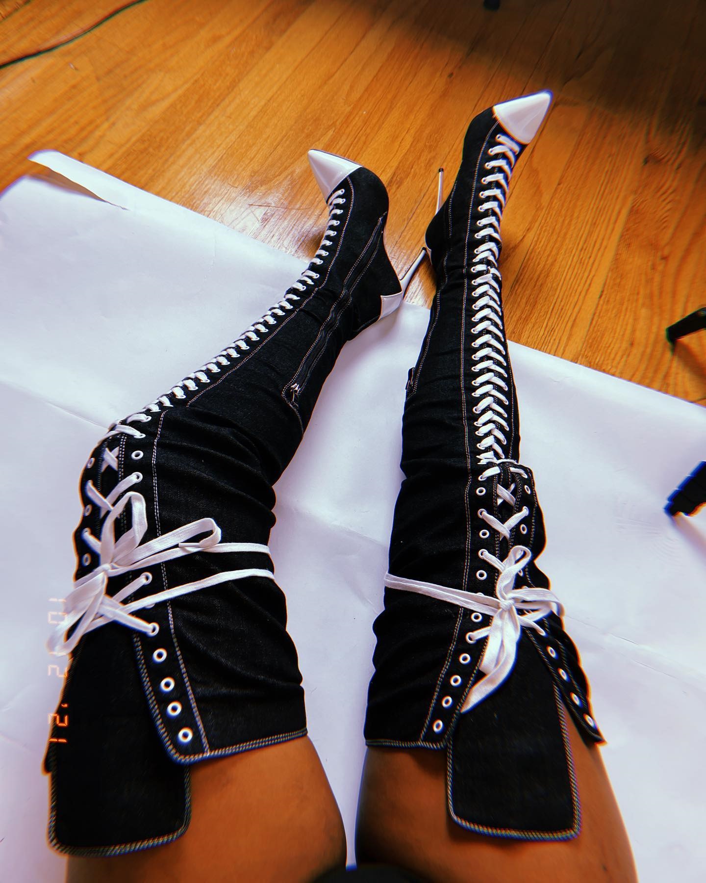 2025 New Women Pointed Toe Hig - Women Shoes Jeans recension och pris