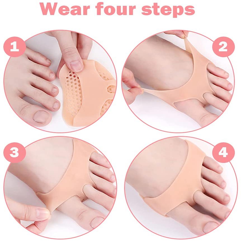 Silicone Metatarsal Pads Foref - Women'S Shoes Plantar Fasciitis recension och pris