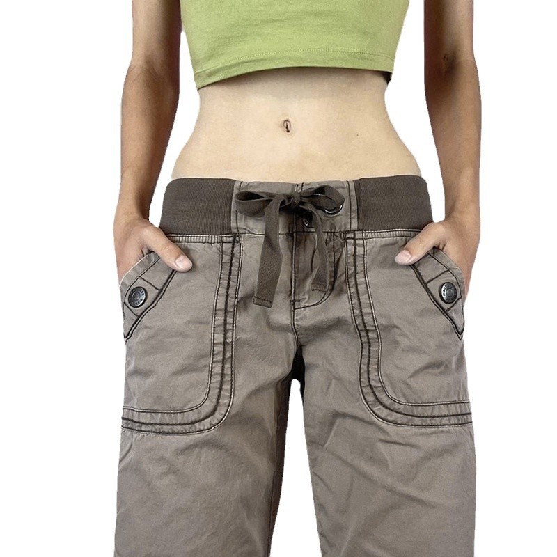 Vintage Low Drawstring Waist J - Women Shoes Jeans recension och pris