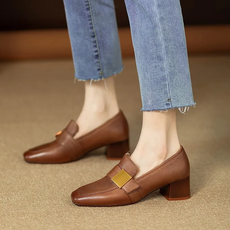 women Fashion Leather Pumps El - Women Shoes Jeans recension och pris