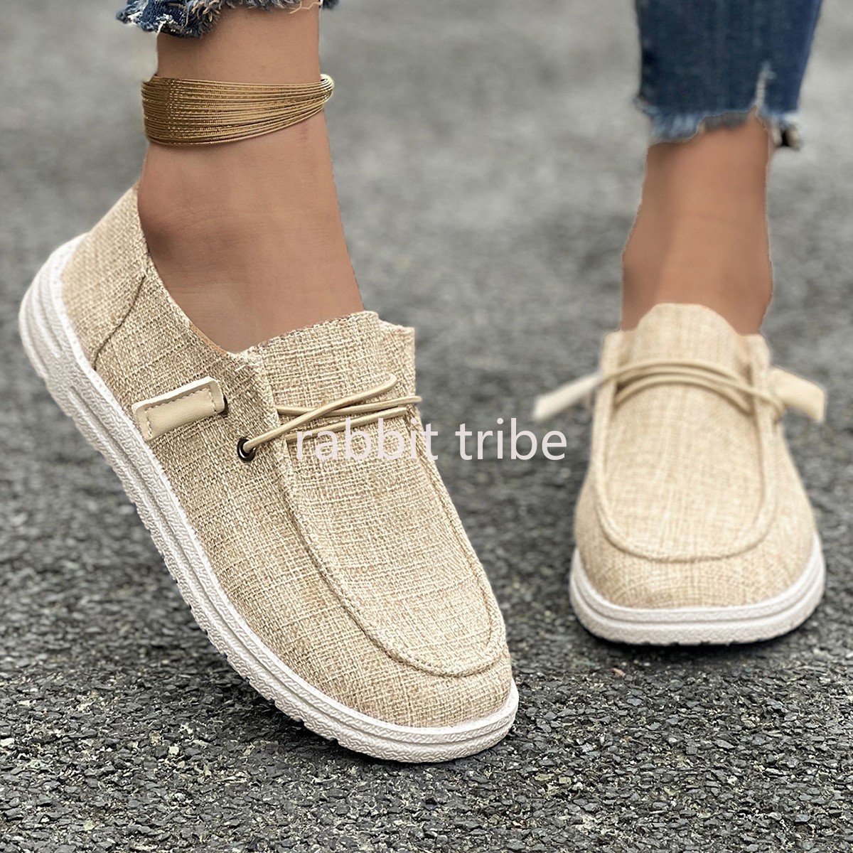 2026 New Fashionable Canvas Ca - Loafer Flat Women recension och pris