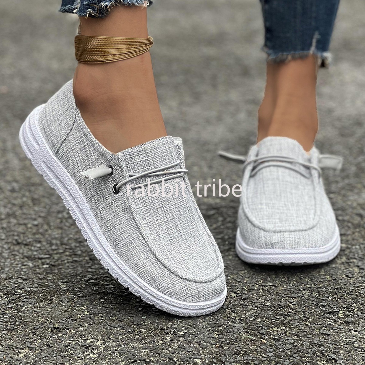 2026 New Fashionable Canvas Ca - Loafer Flat Women recension och pris
