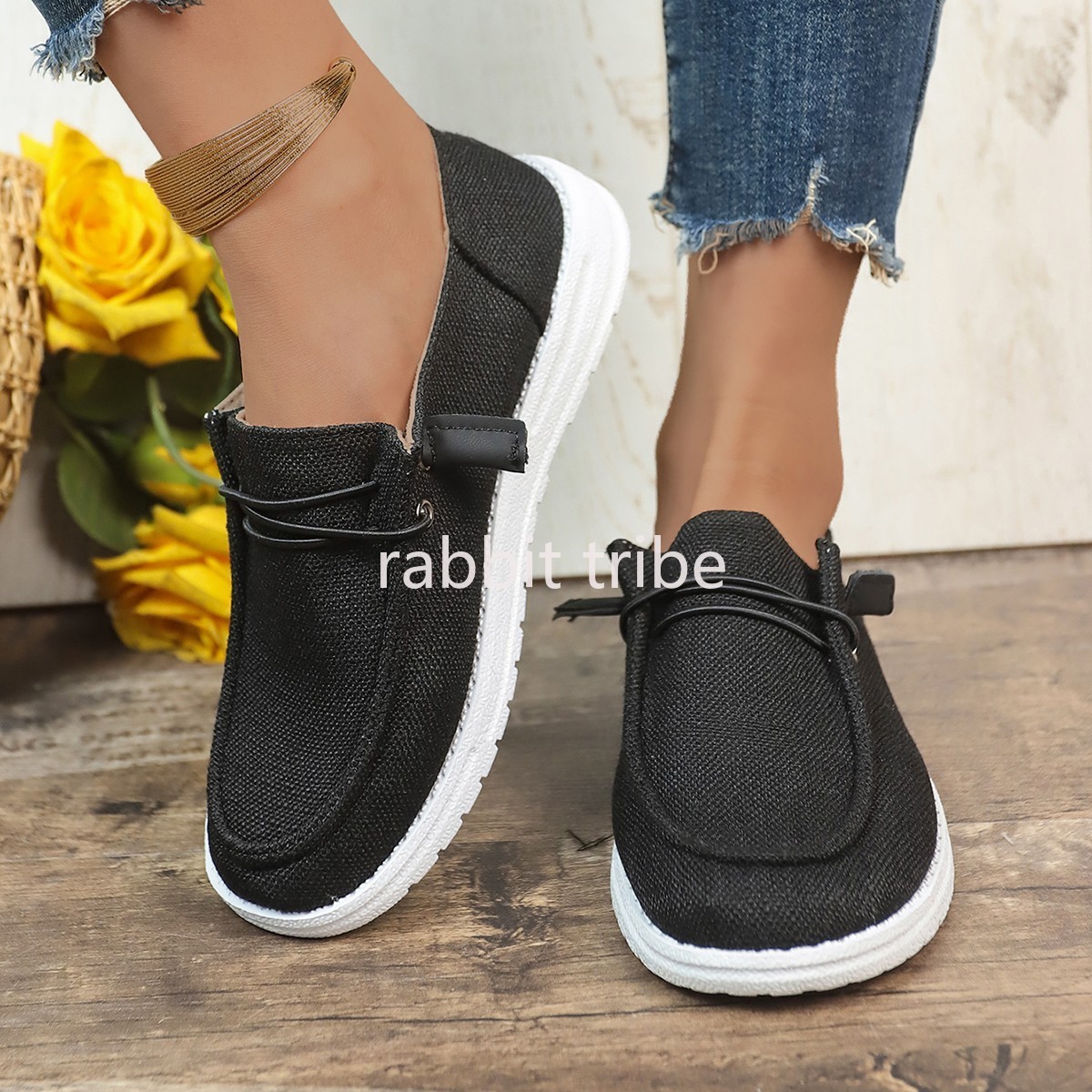 2026 New Fashionable Canvas Ca - Loafer Flat Women recension och pris