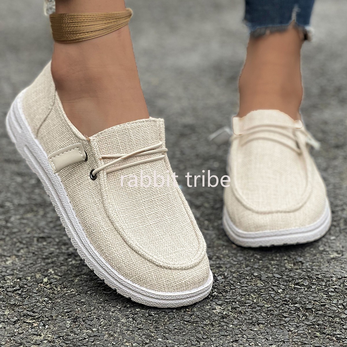 2026 New Fashionable Canvas Ca - Loafer Flat Women recension och pris