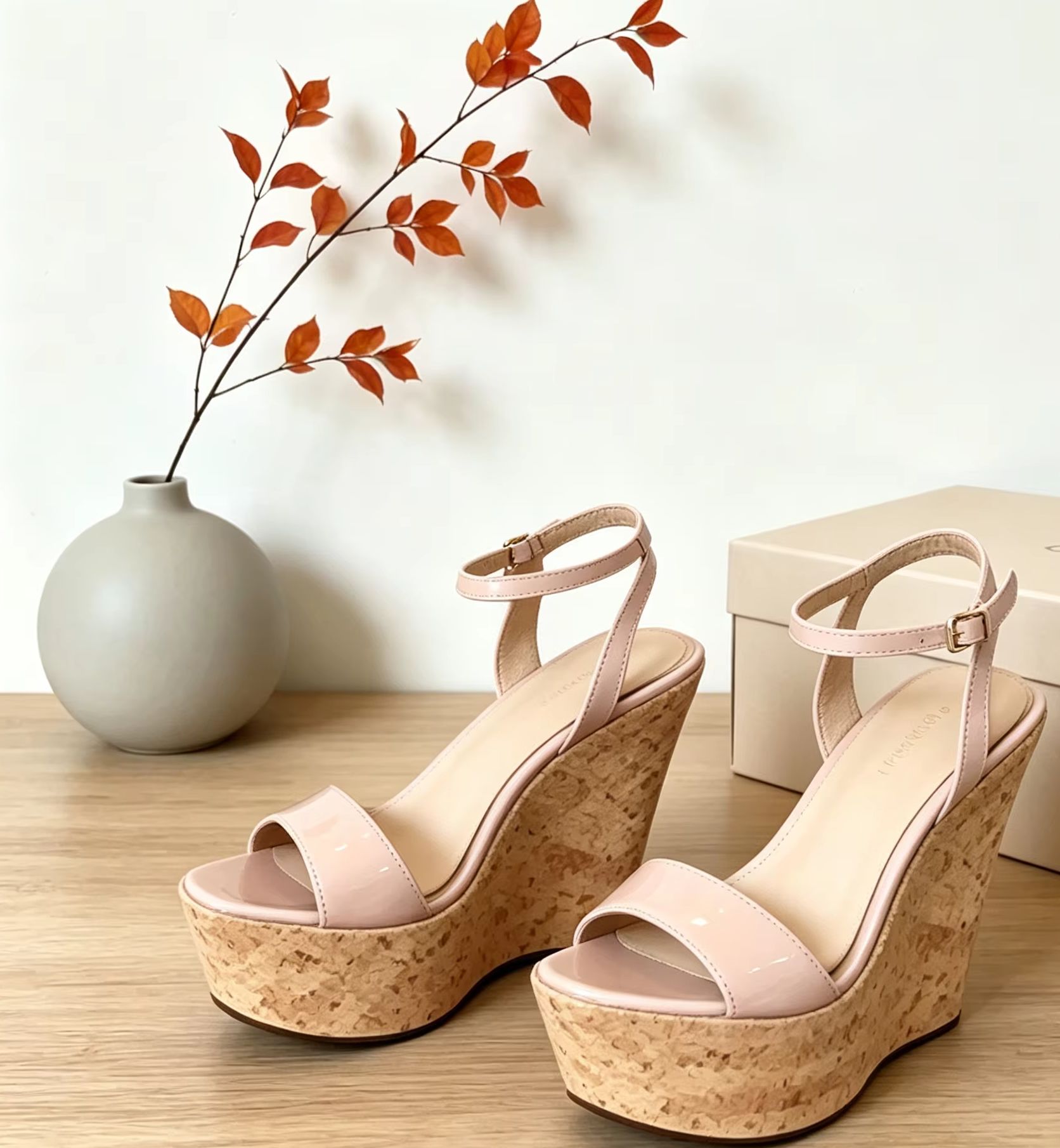 Cork Wedge Women Platform Sand - Cork Wedge Sandal recension och pris