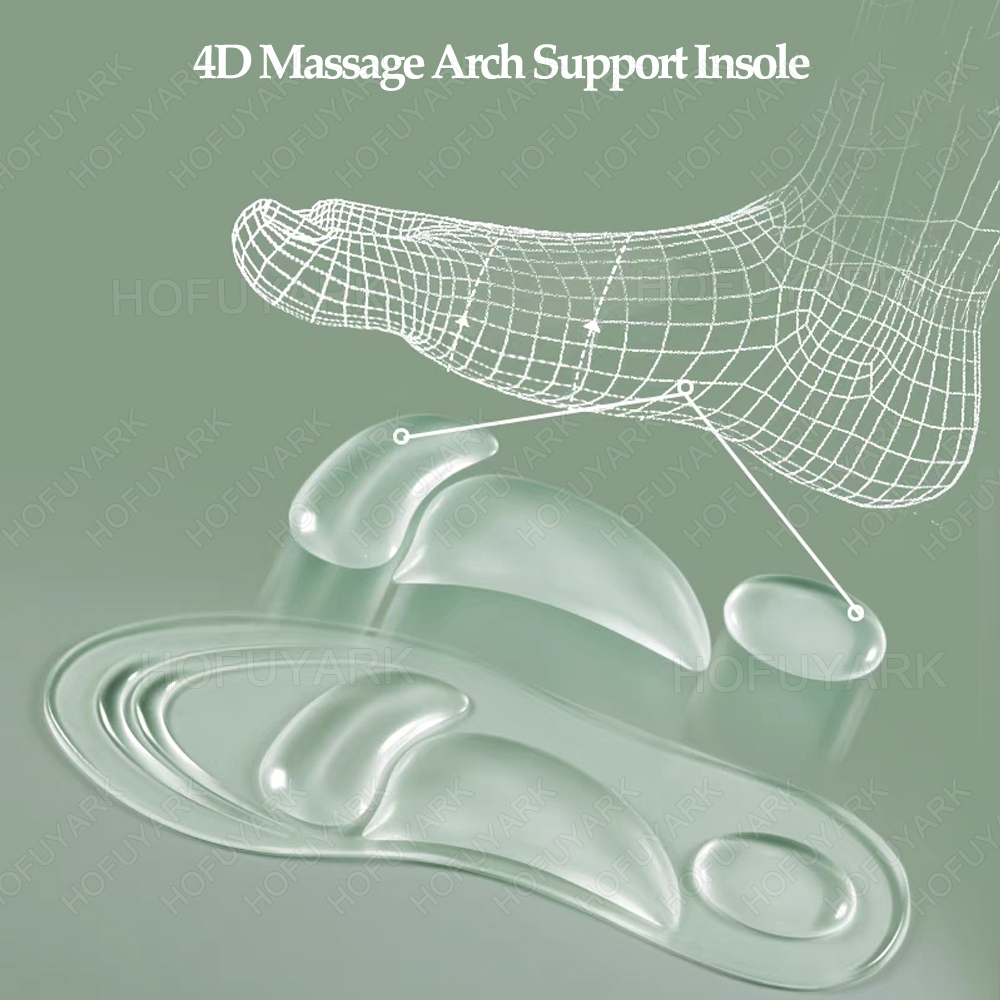 Silicone Gel Insoles Orthopedi - Women'S Shoes Plantar Fasciitis recension och pris