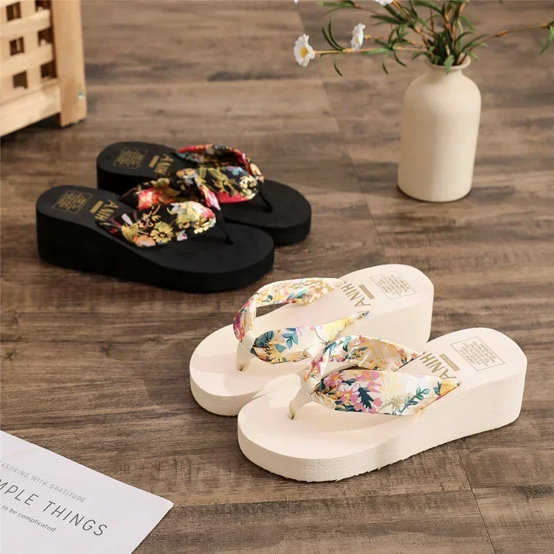 Women's Fashion Platform Flip  - Cork Wedge Sandal recension och pris