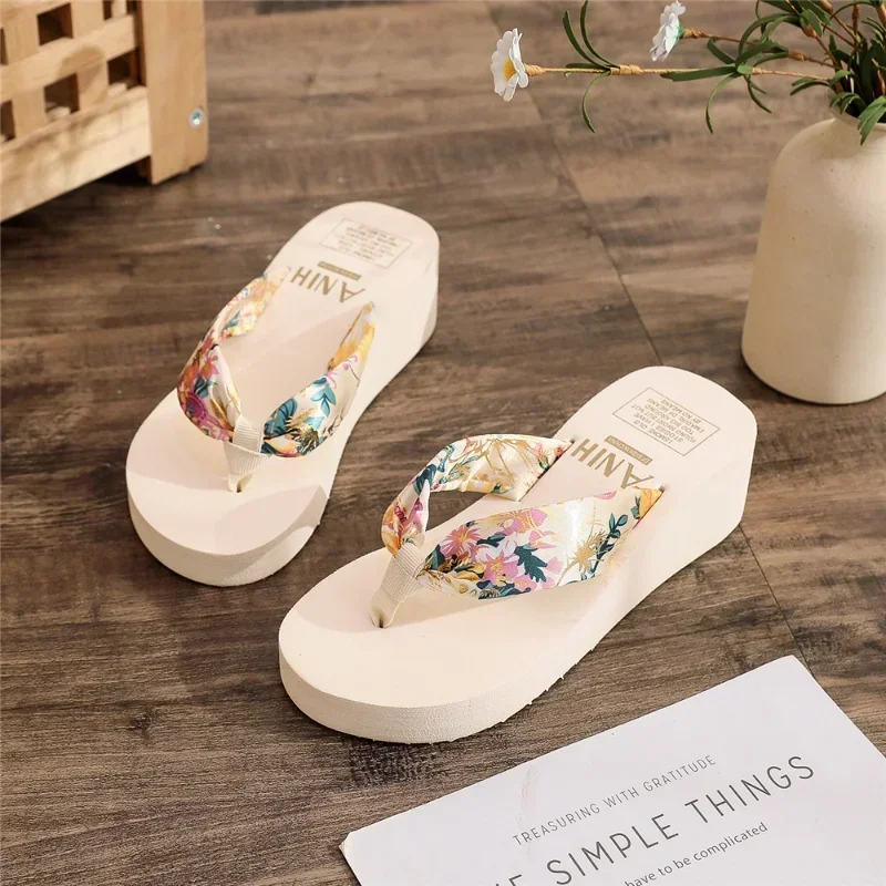 Women's Fashion Platform Flip  - Cork Wedge Sandal recension och pris