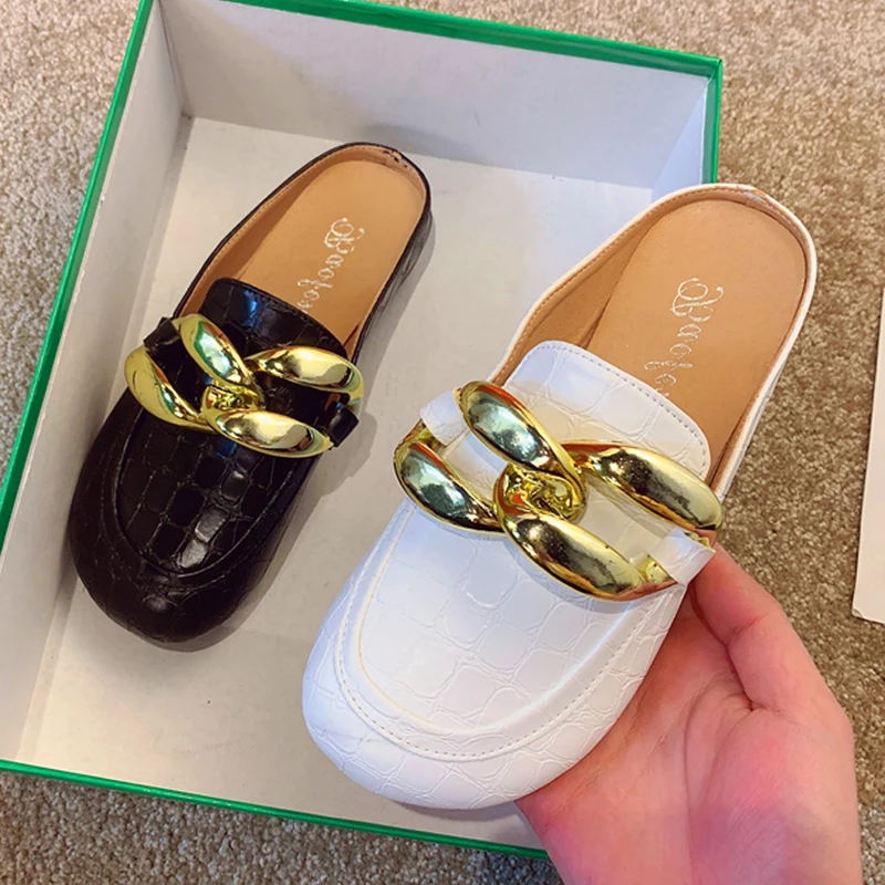 Fashion Women Slippers Plus Si - Gold Chain Sandal recension och pris