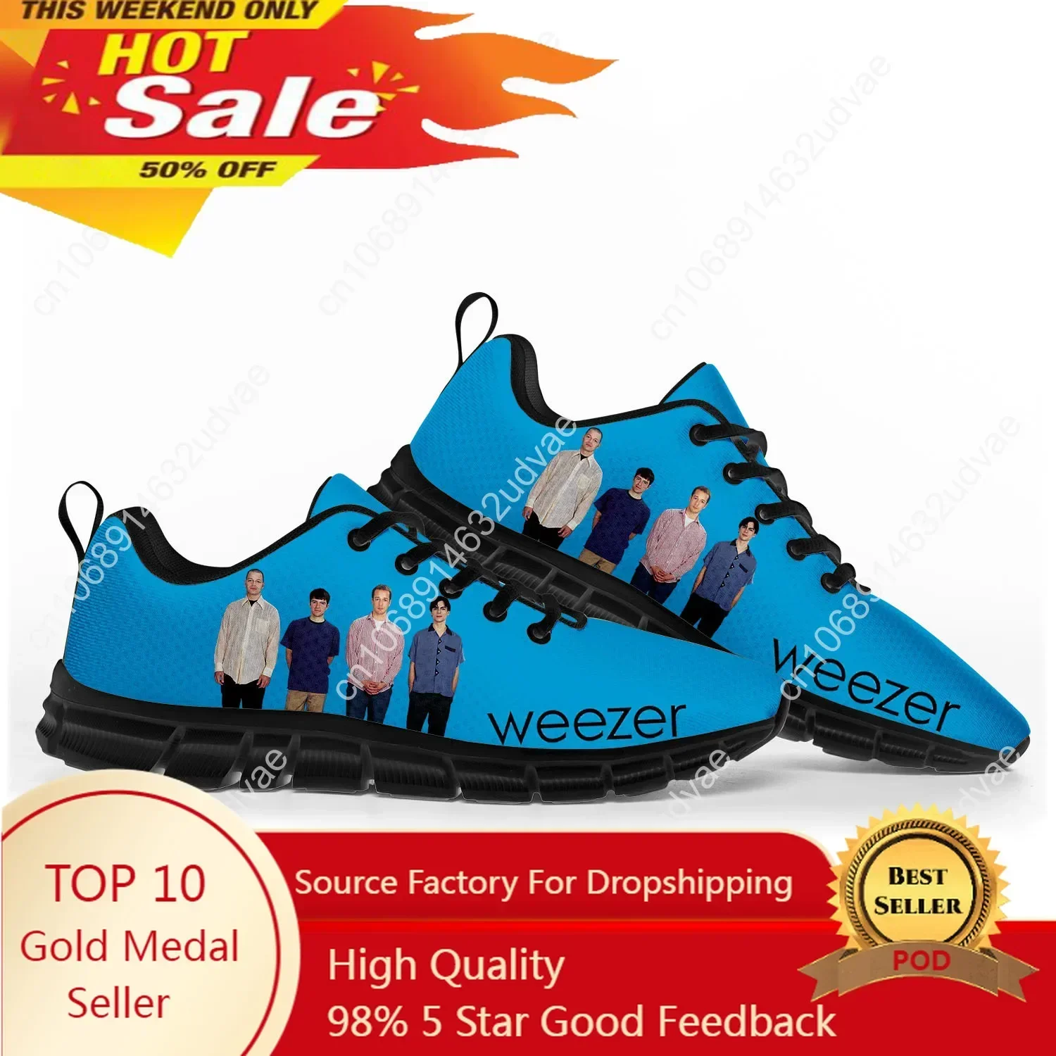 Weezer Sports Shoes Mens Women - Women'S Shoes Casual Sneakers recension och pris