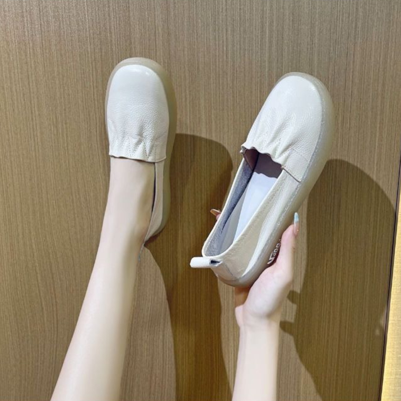 Spring and Autumn ​Women's Whi - Loafer Flat Women recension och pris