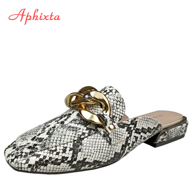 Aphixta Summer New Chain Women - Gold Chain Sandal recension och pris