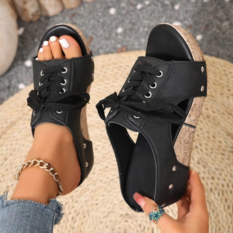 Women's Sandals Wedge Open Toe - Cork Wedge Sandal recension och pris