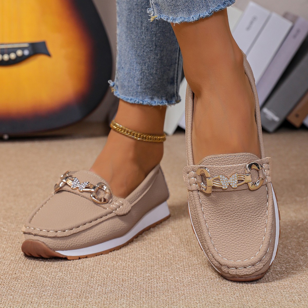 2026 New Women Flats Spring Au - Loafer Flat Women recension och pris