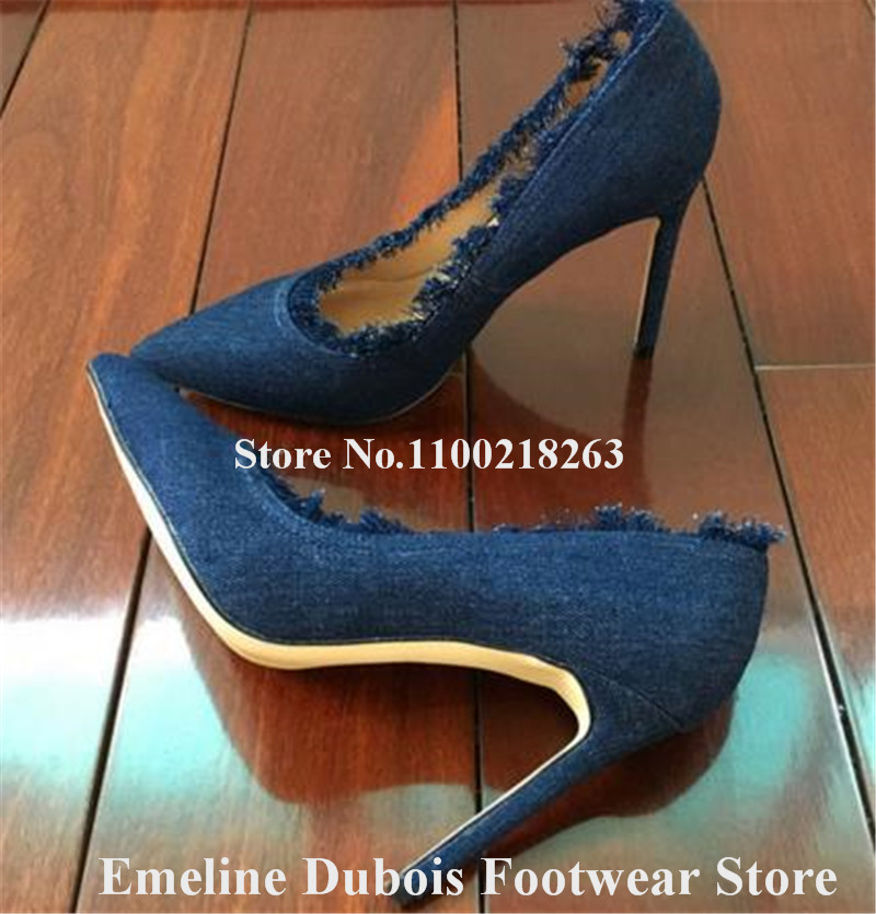 Fashion Denim Pumps Emeline Du - Women Shoes Jeans recension och pris