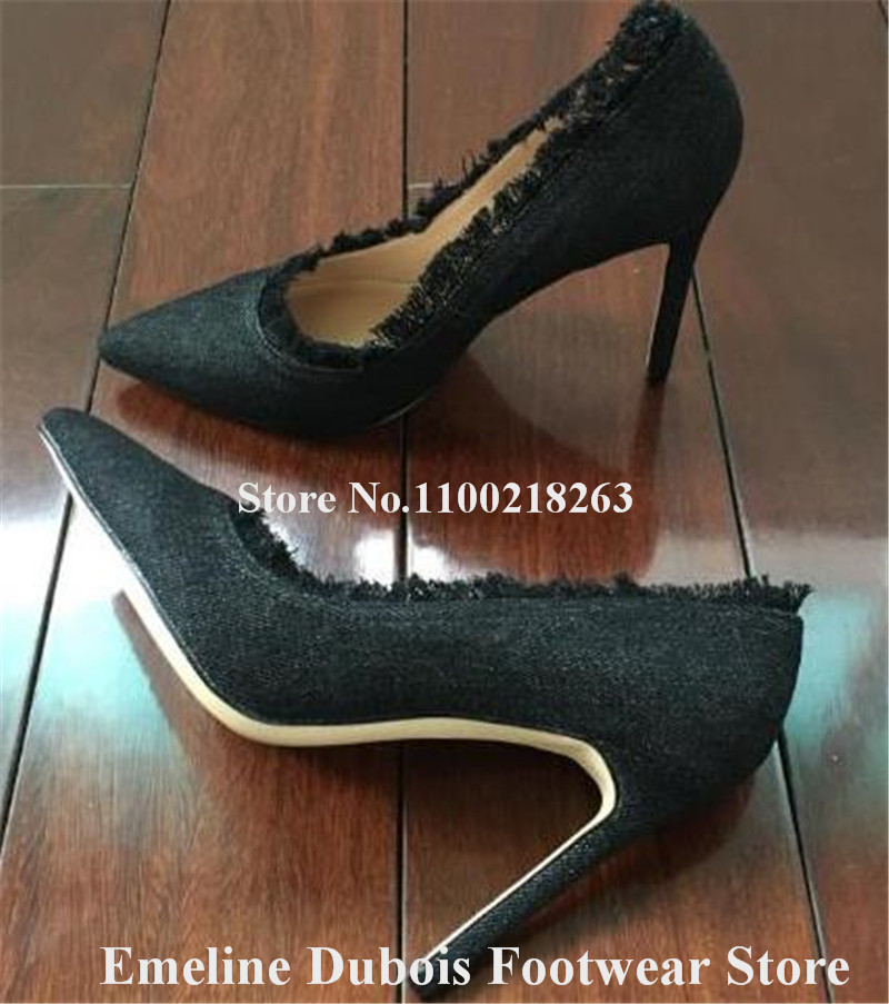 Fashion Denim Pumps Emeline Du - Women Shoes Jeans recension och pris