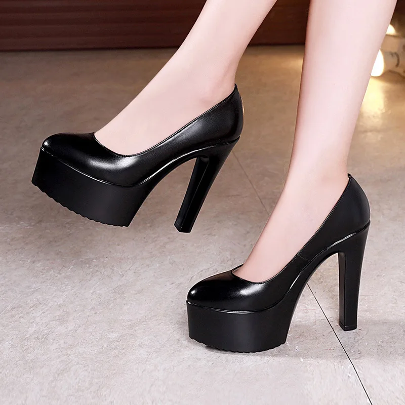 11cm 13cm Small Size 32-43 Fas - Court Heel Pointed recension och pris