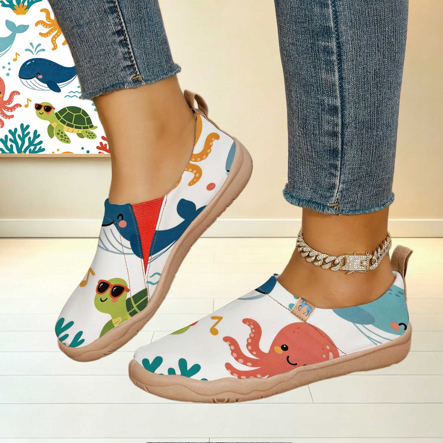 Women's Wide Toe Box Fun Carto - Women'S Shoes With Wide Toe Box recension och pris