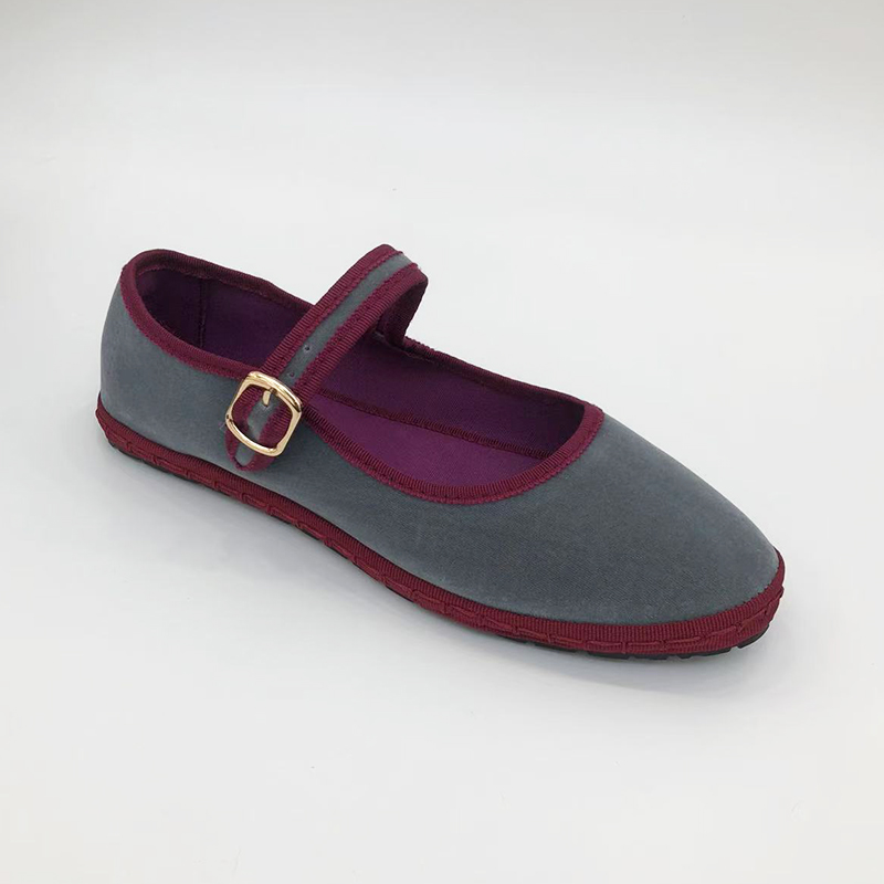 Gray Mary Jeans Flats Shoes Wo - Women Shoes Jeans recension och pris