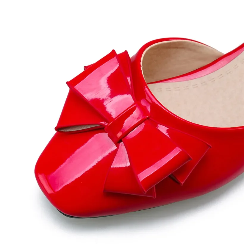 Big Size Women Bowtie Pumps Ro - Ankle Strap Heels recension och pris